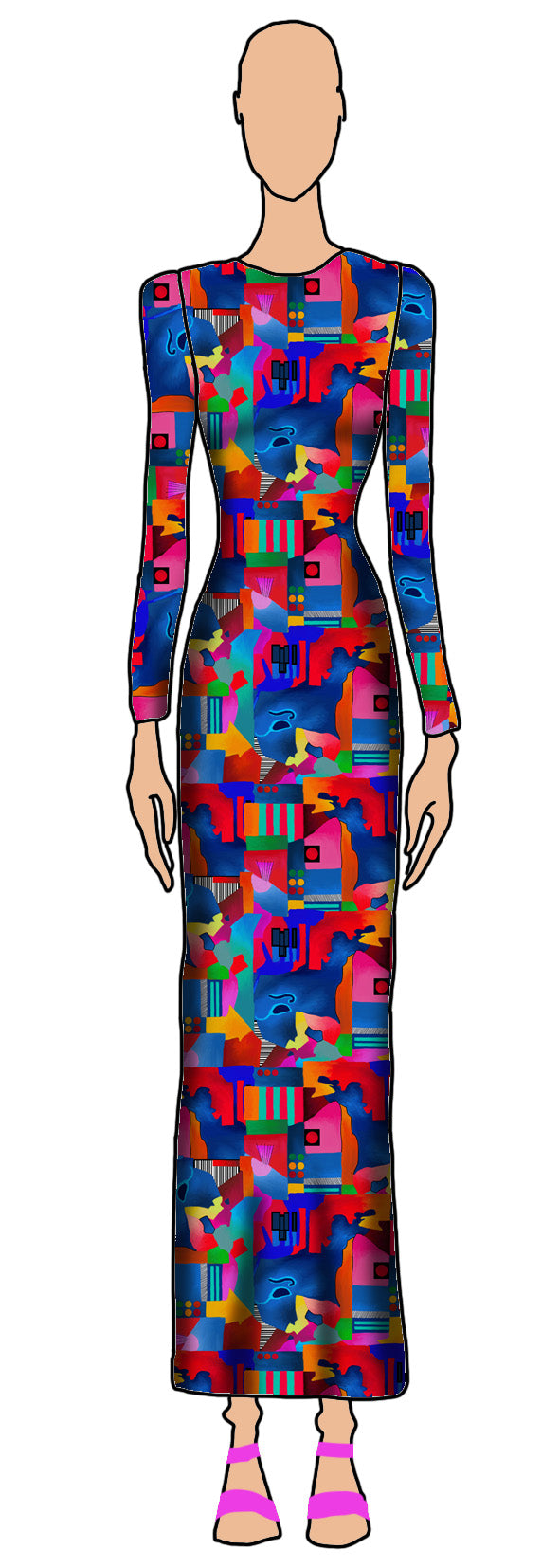 TESSUTO - Jersey  di cotone - Dis. 10925X