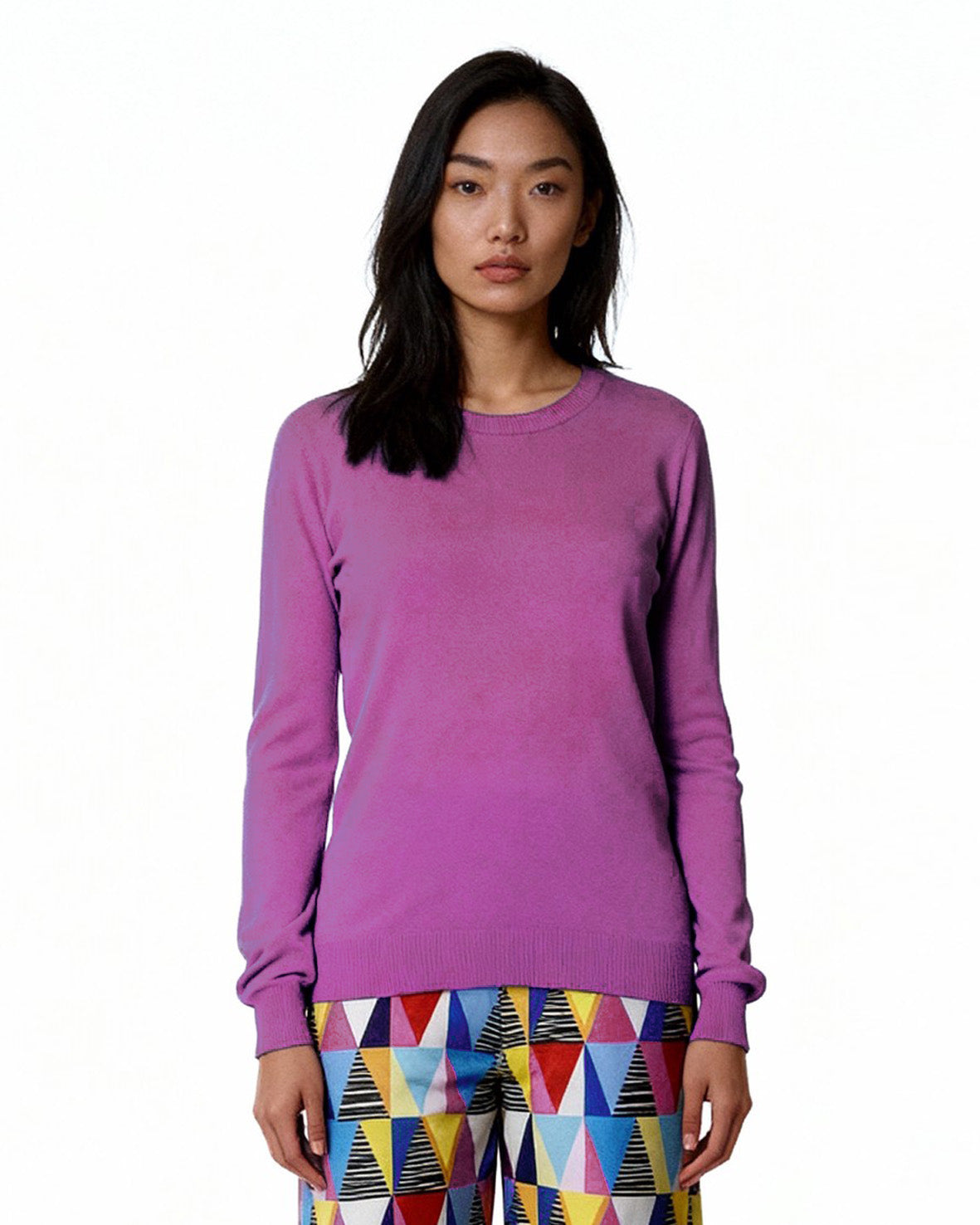100% CASHMERE SWEATER - mod. MW401 - color 03