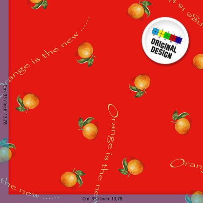 TESSUTO - Raso di cotone - Dis. 10697B