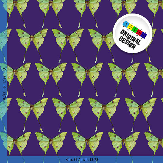 TESSUTO - Voile di cotone - Dis. 10947C