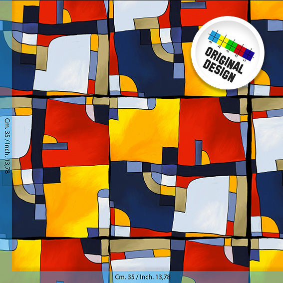 TESSUTO - Jersey  di cotone - Dis. 10996X
